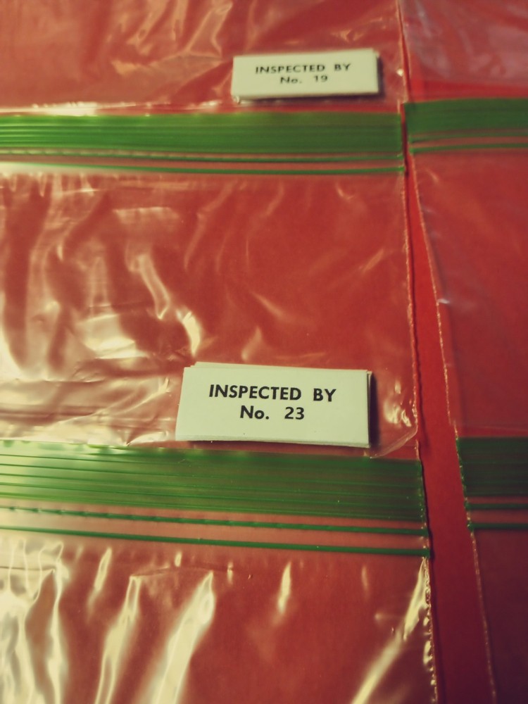 A.C. Gilbert Erector Set Inspected By Tags (Reproduction)