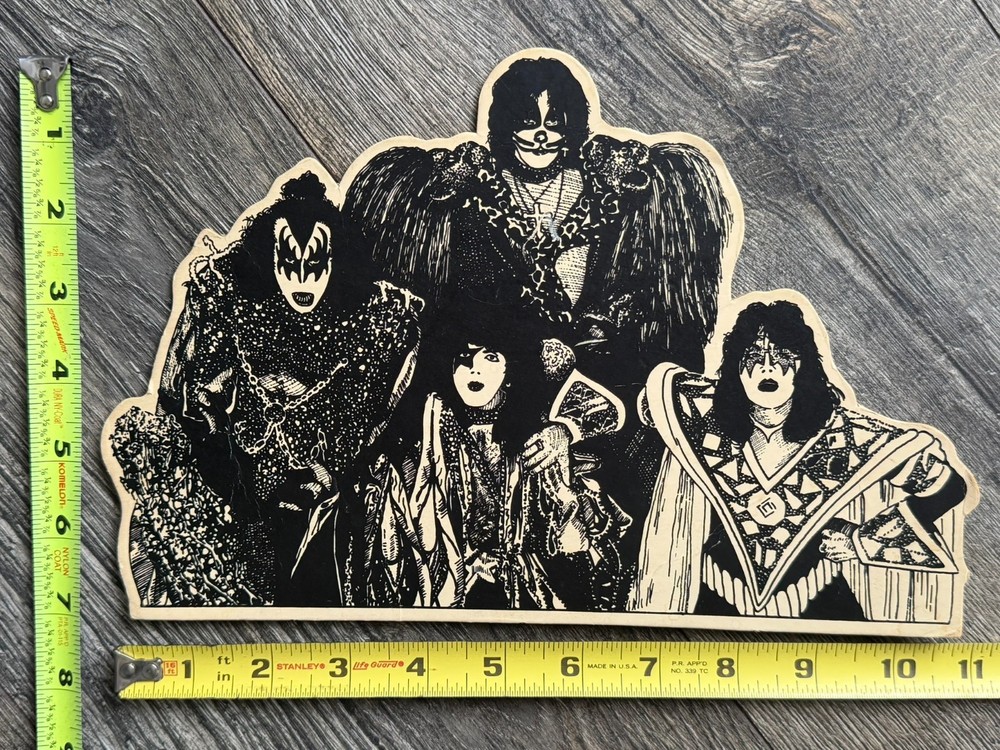 KISS Display Dynasty Counter Standup Dutch Kiss Army Vintage Kiss Aucoin Era