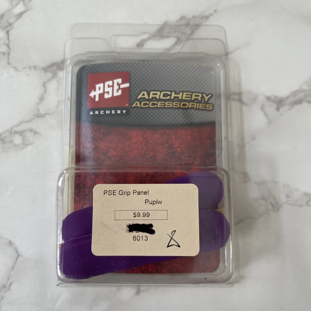 PSE Archery Accessories Rubber Grip Panel Purple 1189PR New NIP