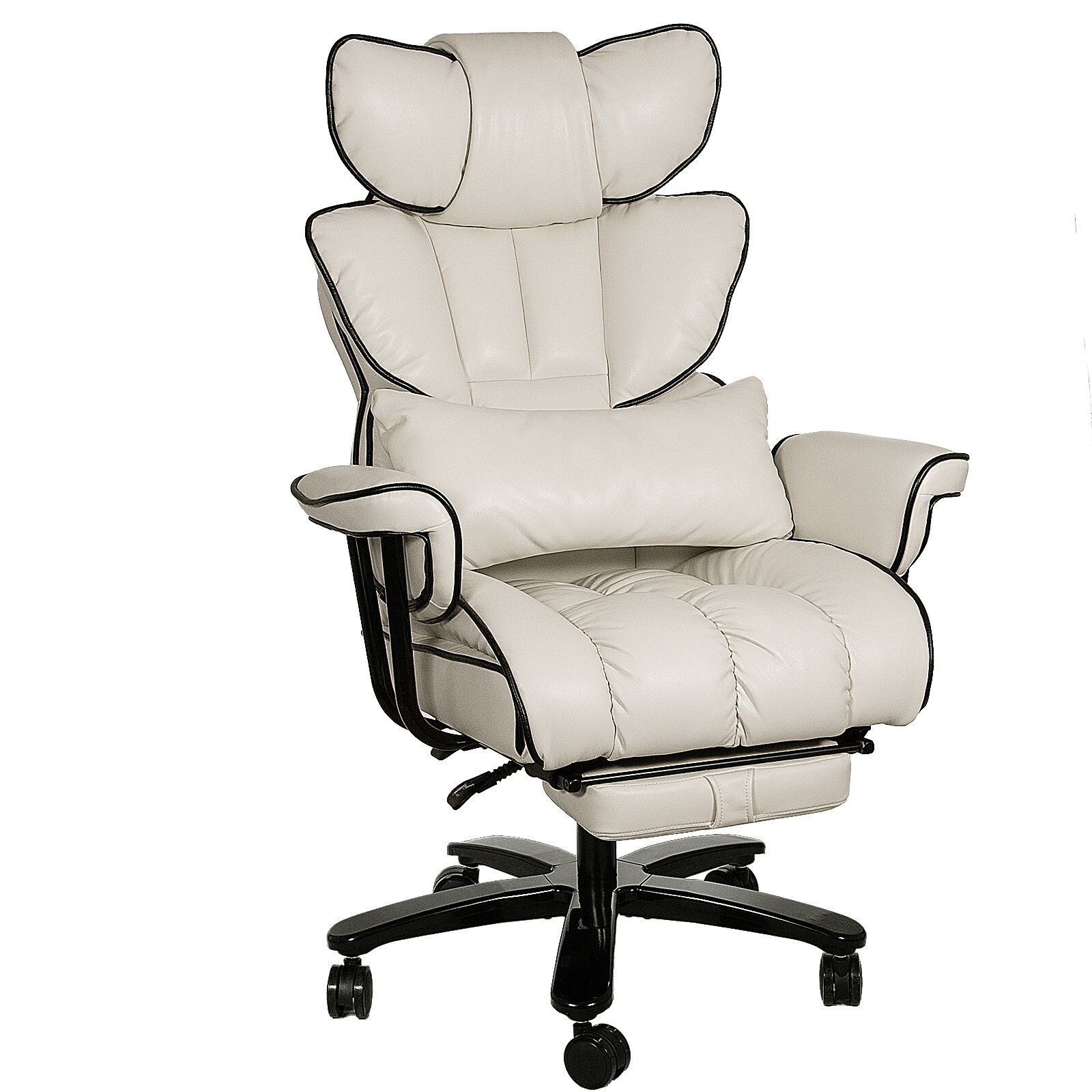 Big and Tall Office Chair Executive Desk Chair with Footrest High Office Chair