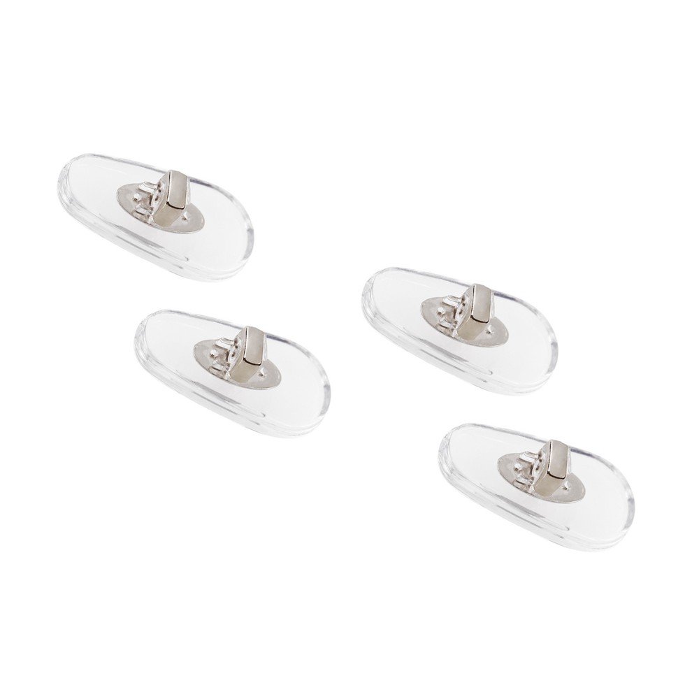 Max.Shield Rubber Clear Nosepads Replacements for- RayBan Chromance RB4264 58