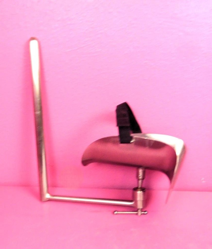 Universal Articulating Leg Well Holder Stirrup Positioning Table Accessory