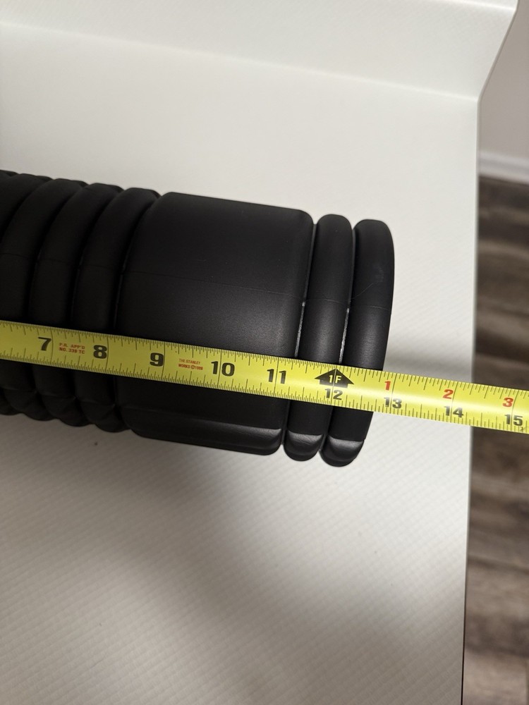 TriggerPoint Grid Massage Foam Roller Hollow Core Black Back Roller NWOT