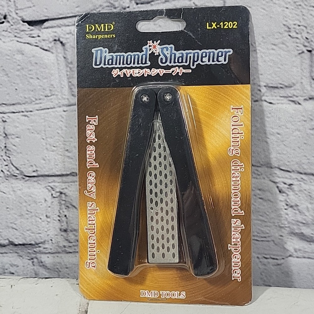 DMD Diamond Sharpener LX-1202 Folding Diamond Knife Sharpener New Sealed