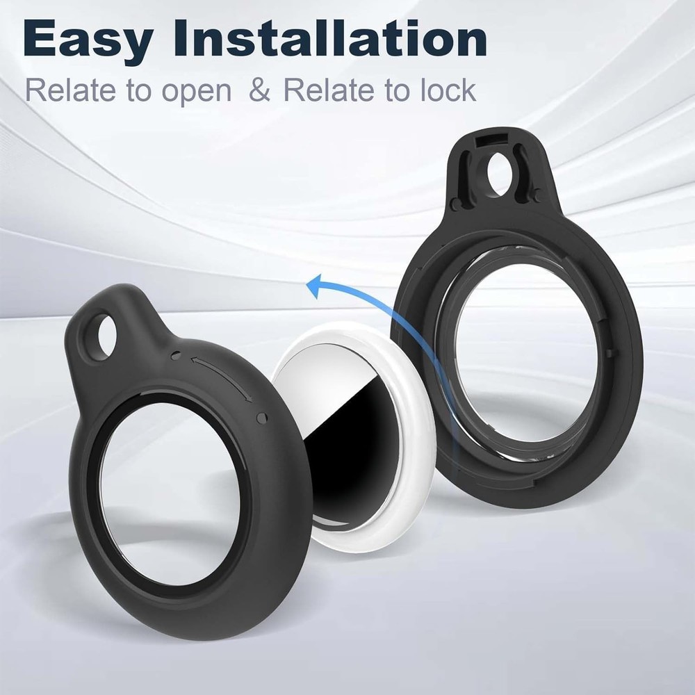 Upgrade 1 Pack IPX8 Waterproof Case for AirTag