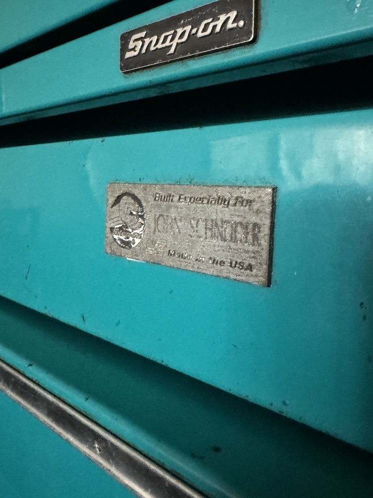 Snap-On Tool Box Custom Spec.
