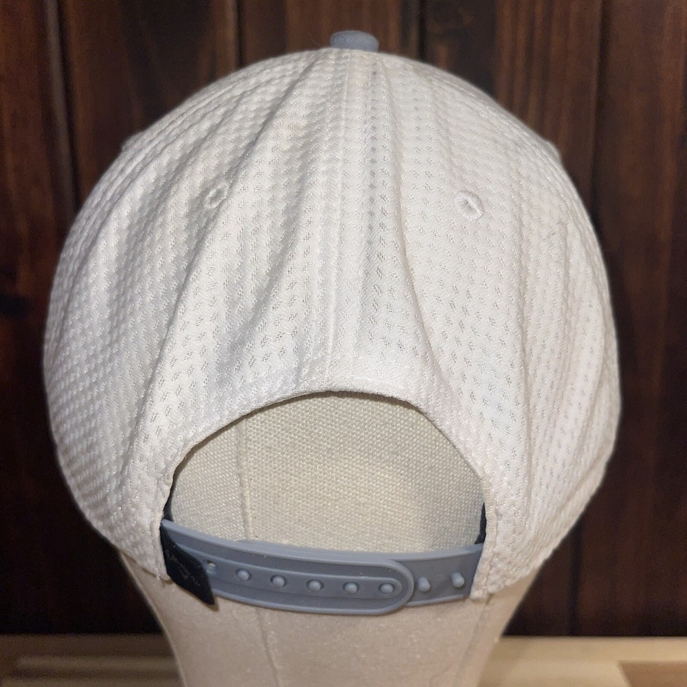 Gray And White Callaway Golf Hat Distressed