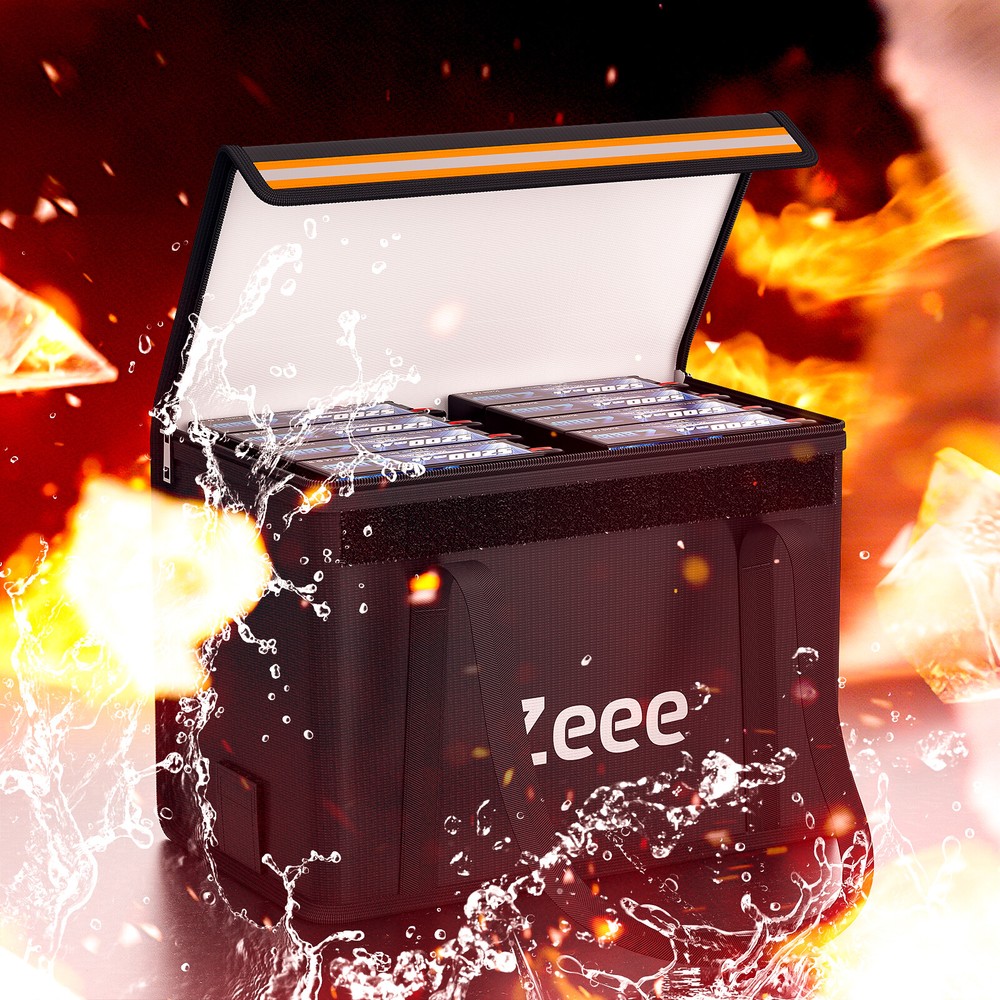 Zeee Large Capacity Lipo Battery Bag Fireproof Explosionproof Guard Safe Bag