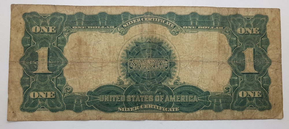 1899 $1 Silver Certificate Black Eagle Note V60648185A