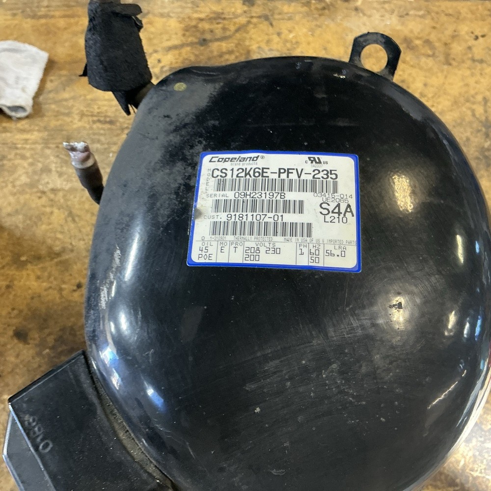 Ice-O-Matic Compressor 9181107-01 (No Start Components)