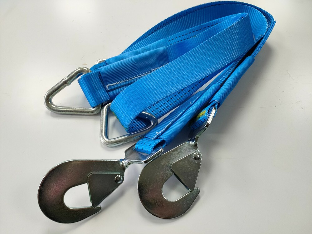 Blue Winch Recovery Brother Trailer Strap - Even Pull System