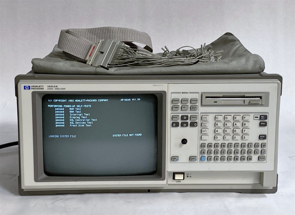 HP Agilent Keysight 1664A 34-Channel Benchtop Logic Analyzer