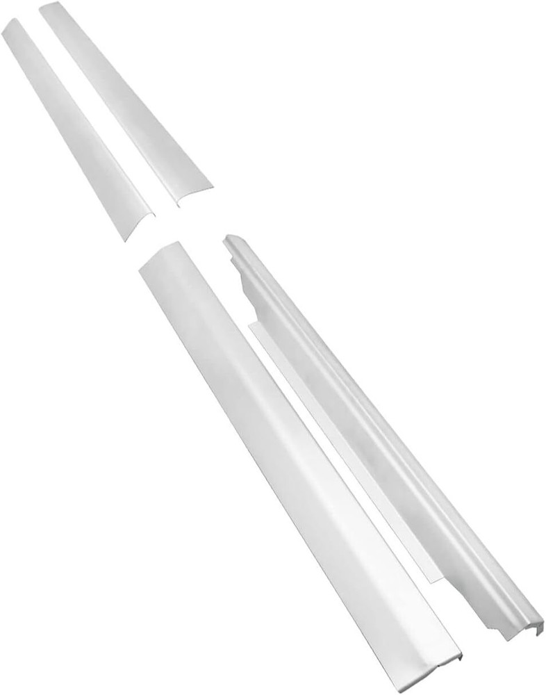 Slip-On Rocker Panel Left & Right Side For 1996-18 Chevy Express GMC Savana Van