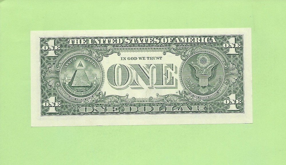 2003A ..UNCIRC $1 E 0358 1283 F .... 2003A $1 E-F NICE NOTE FRN