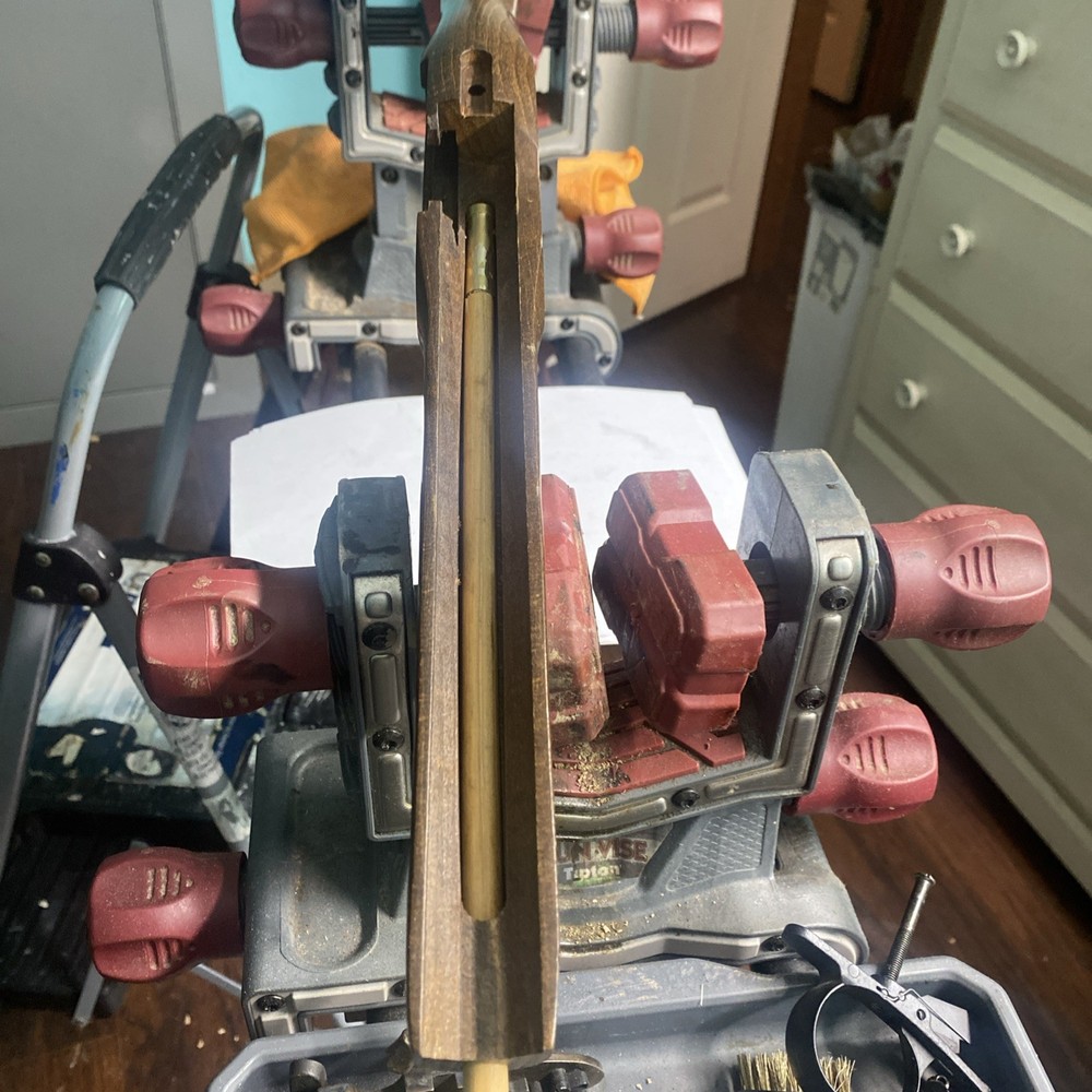 Plainsman Muzzleloader Stock And Ramrod.