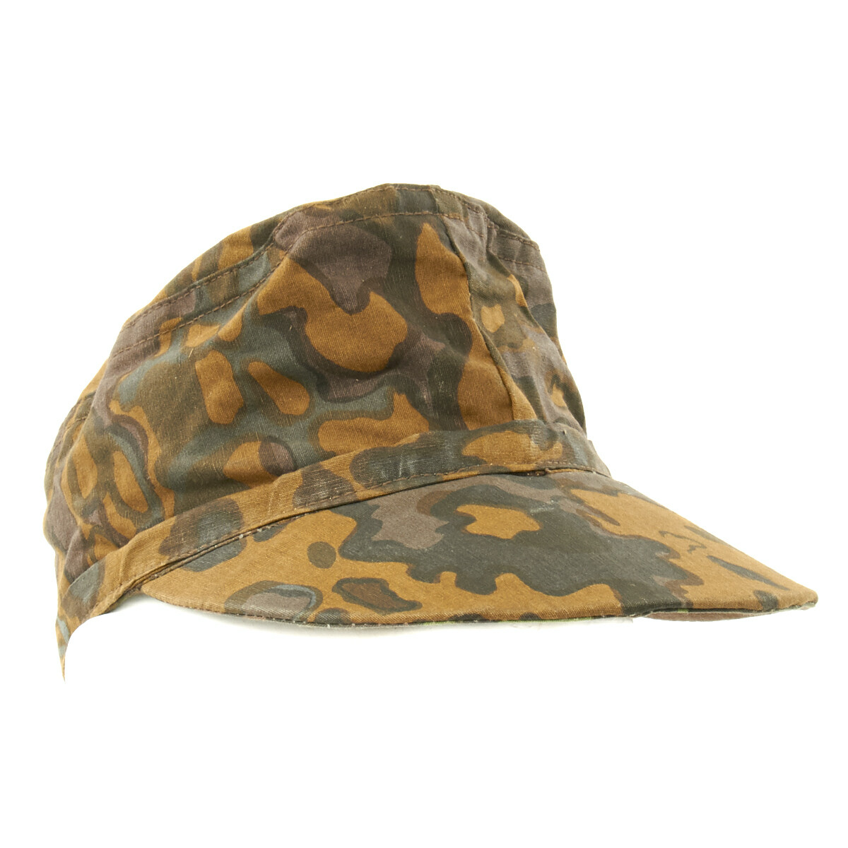 German WWII Reversible M43 Field Cap Oakleaf Pattern A Camouflage- 62cm US 7 3/4