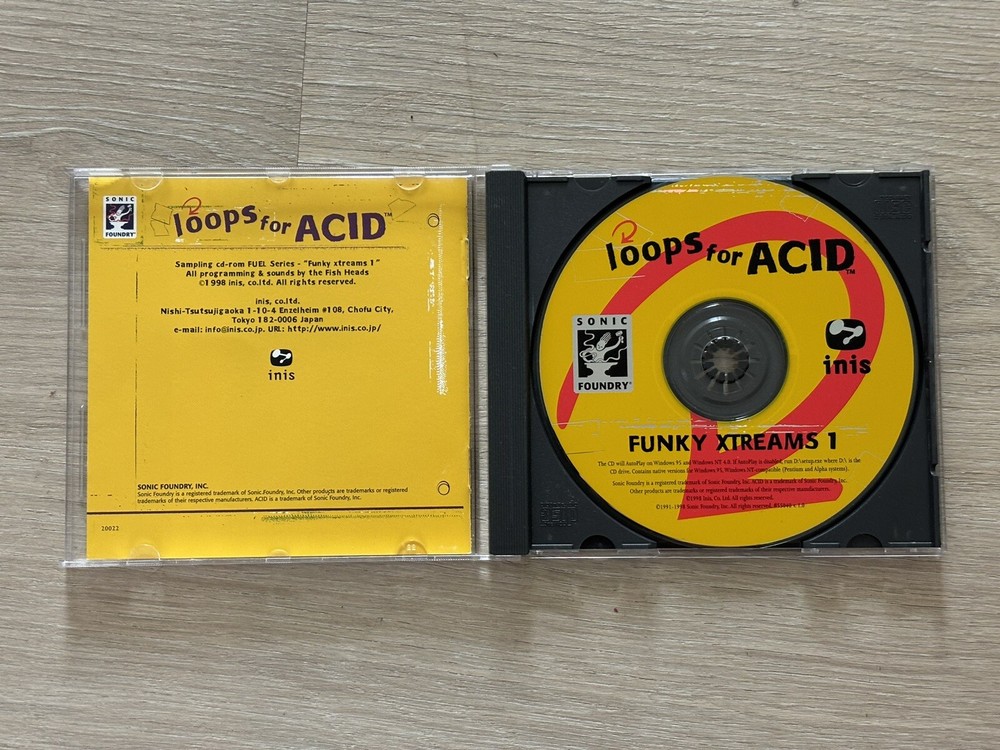 Sonic Foundry Loops for ACID: Funky Xtreme 1