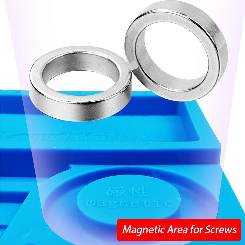 Bigest size 21.7" x 13.8" Silicone Soldering Mat Magnetic Repair Work Mat