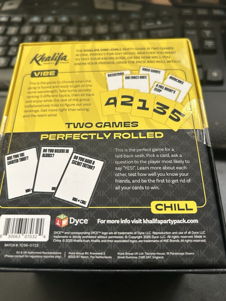 Vibe And Chill Card Game