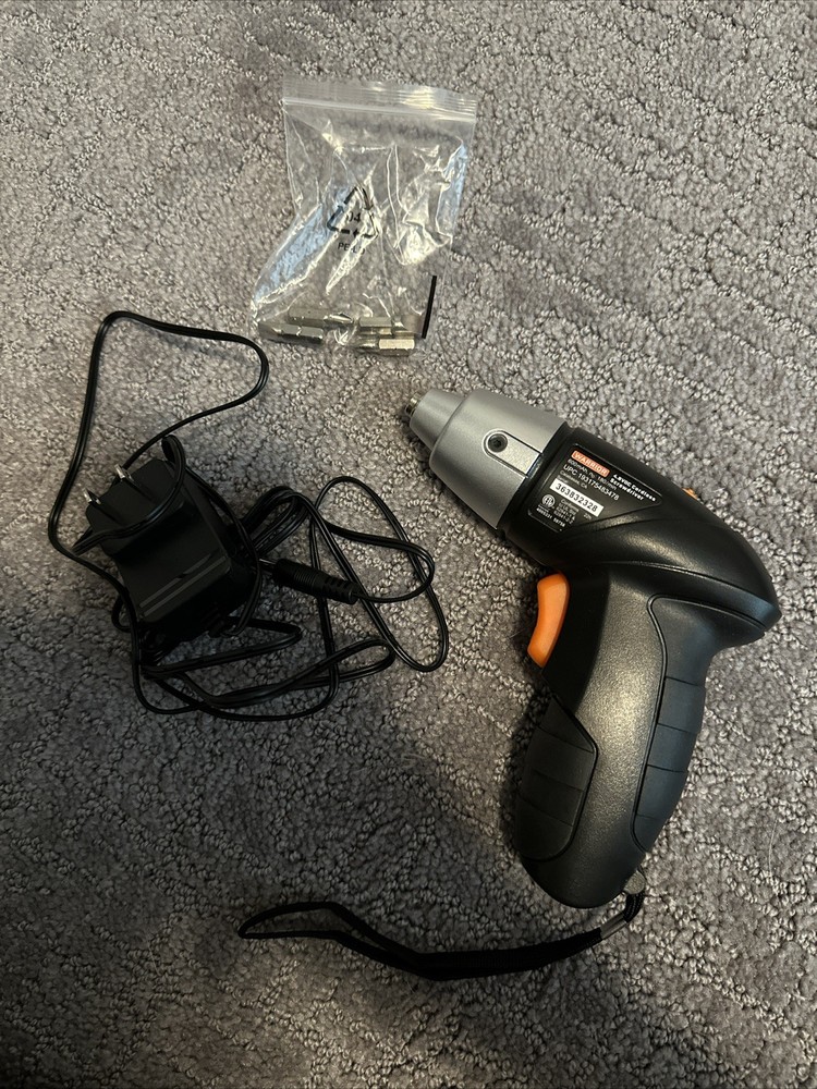 Warrior 4.8 VDC Cordless Screwdriver With Charger  + 4 Bits