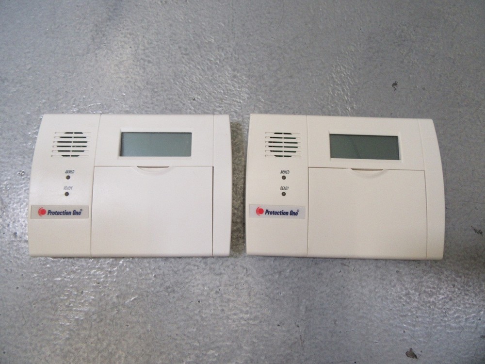 2x Honeywell 6150PL2 Keypad Protection One Security System