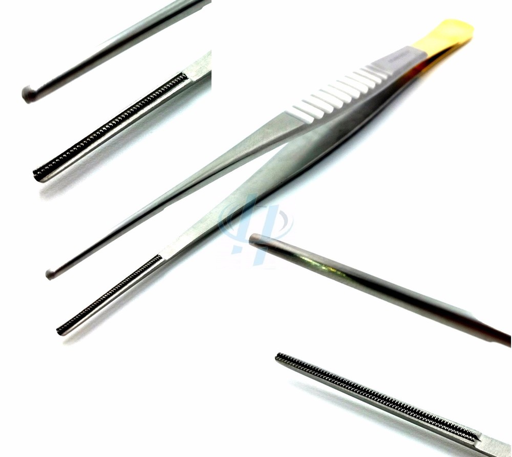 PREMIUM QUALITY DEBAKEY ATRAUMATIC ARTERY FORCEPS 8" PACIFATED AUTOCLAVABLE