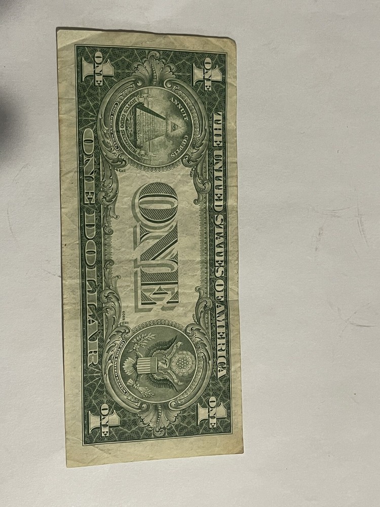 $1 ERROR ~ 1935-E (SILVER CERTIFICATE) MISCUT SHIFT ERROR - MISALIGNED