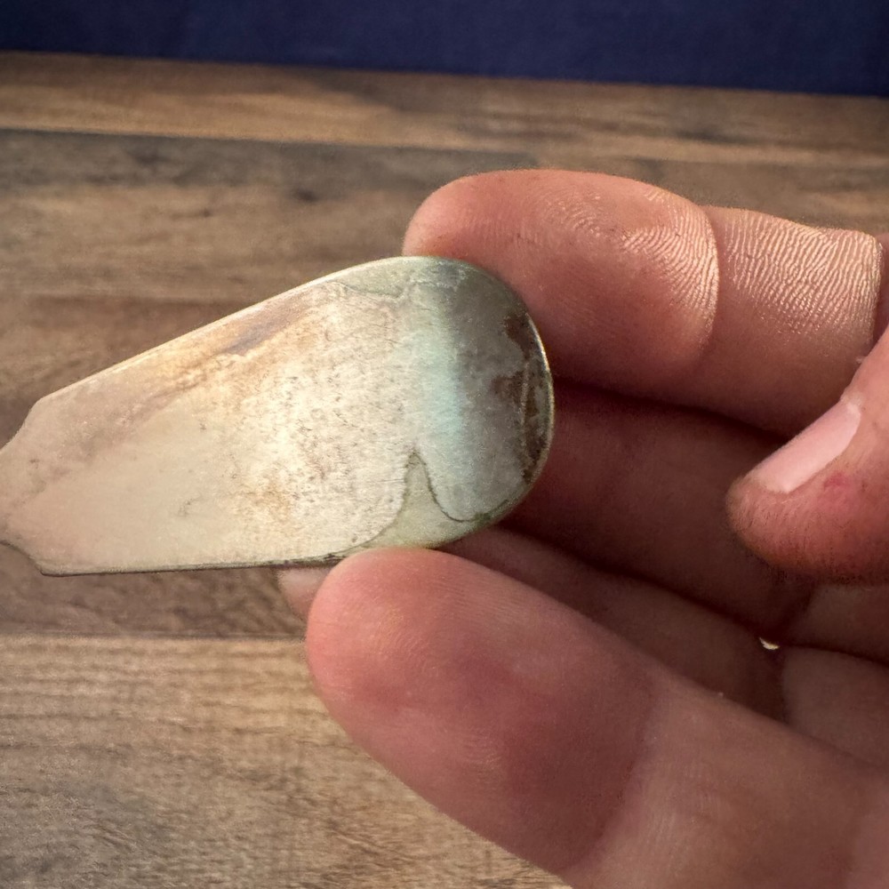 Garrett & Son Silverplated Tablespoon Unknown Pattern Monogrammed