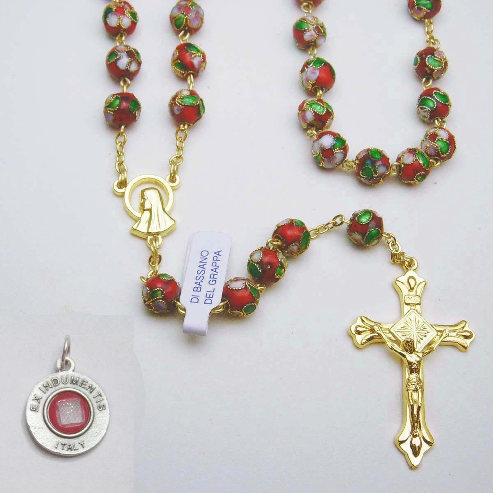 Bassano Ceramic Rosary - Red