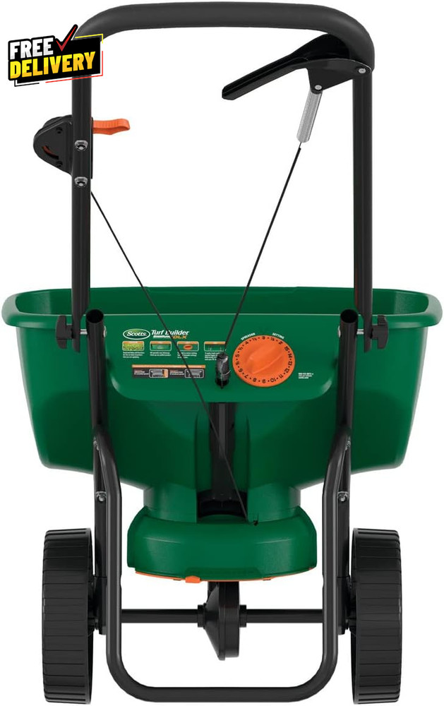 Turf Builder Edgeguard DLX Broadcast Spreader
