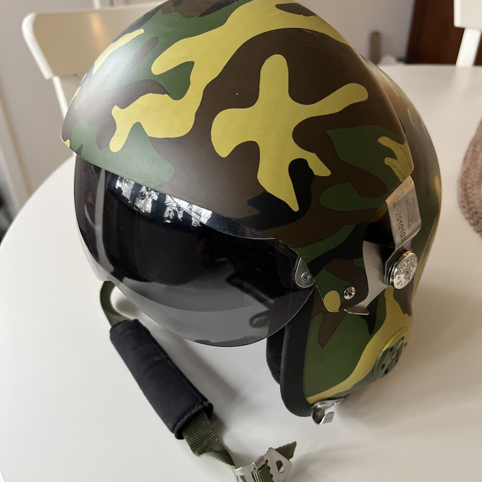 MIG Jet Fighter Air Force Pilot Helmet Tk11 for airsoft replica