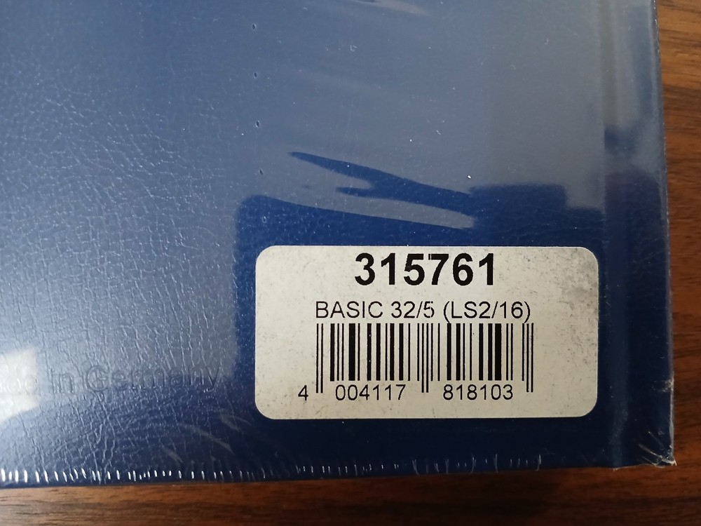 2 x Lighthouse 32-Black Page Stamp Stock book LS2/16 Blue Size: 6 1/2" x 9"