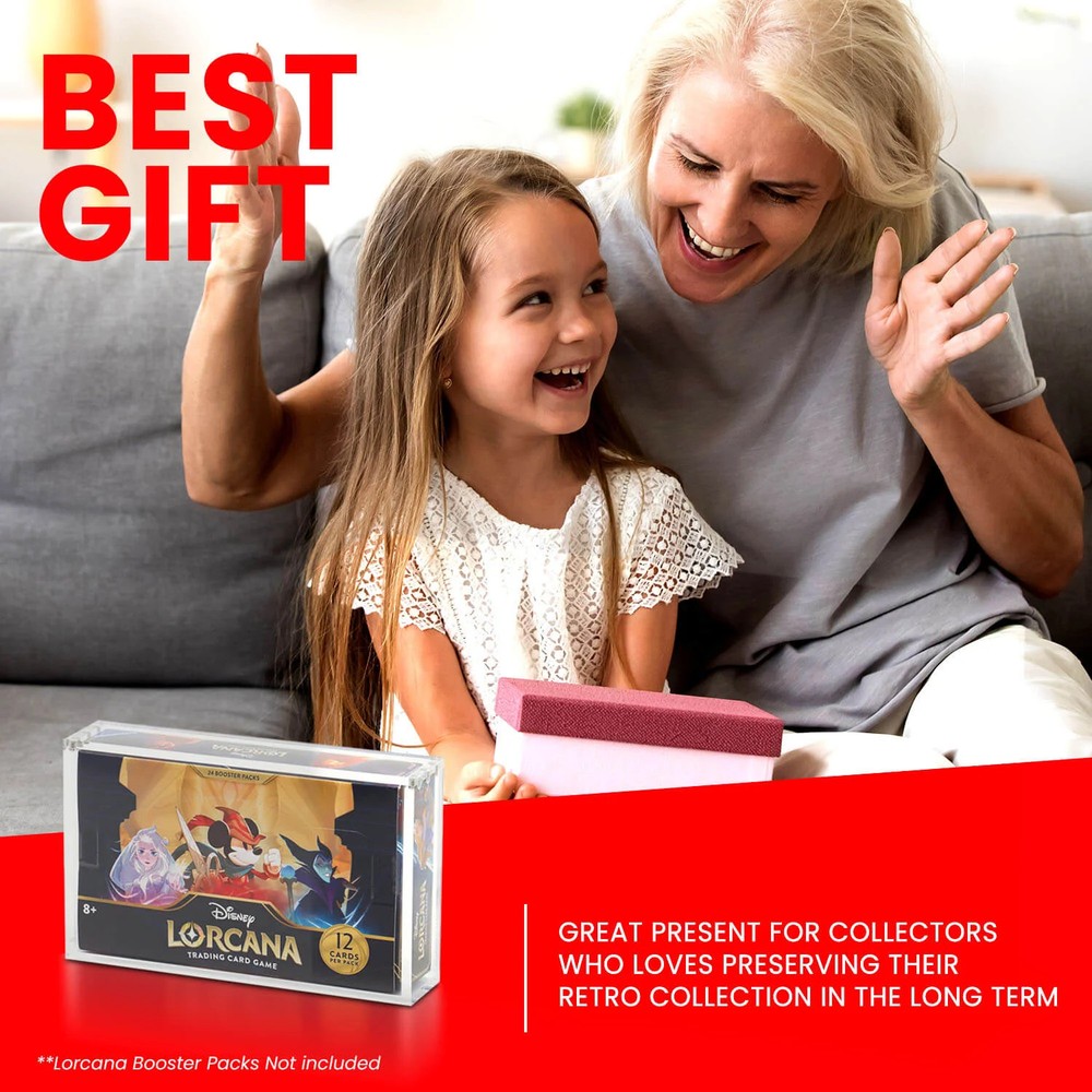 Acrylic Case Display for Lorcana Booster Box