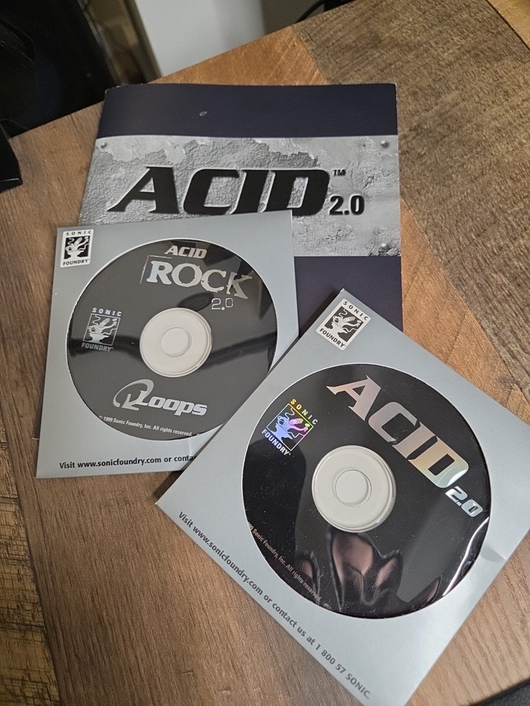 Sonic Foundry Acid Rock 2.0 Software