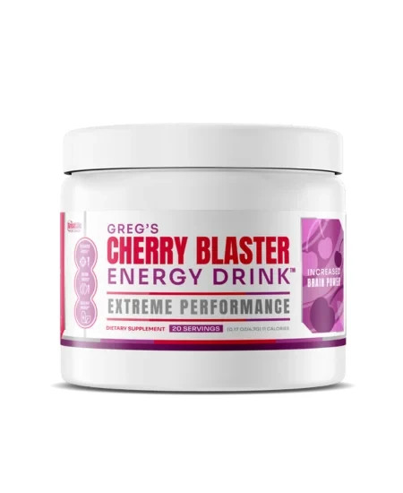 Greg's Cherry Blaster Energy Drink