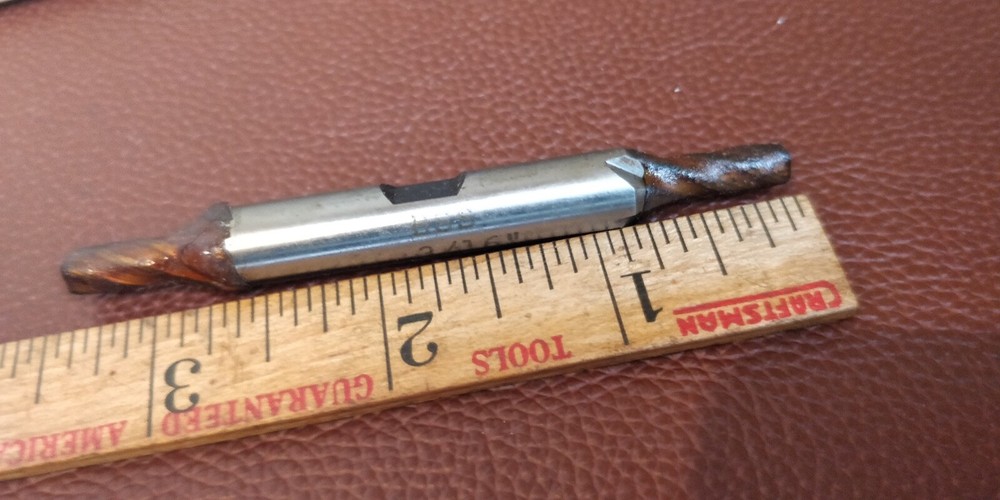 3/16" End mIll Double end 4 flutes HSS
