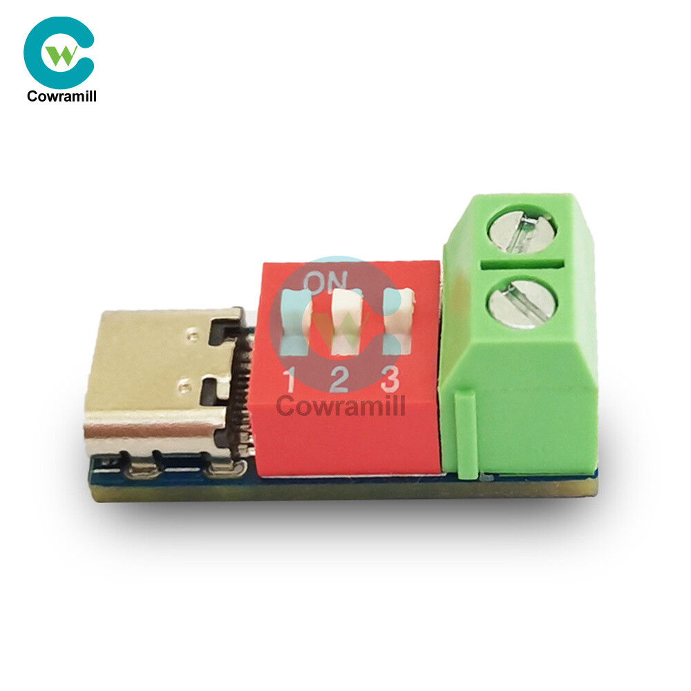 USB Type-C PD Trigger Board Module PD/QC Decoy Board Fast Charge Test Board