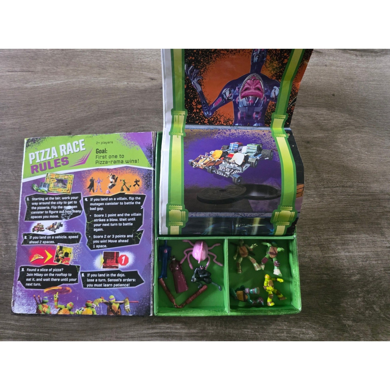 TMNT My Busy Books Teenage Mutant Ninja Turtles Storybook 12 Figures Playmat Set