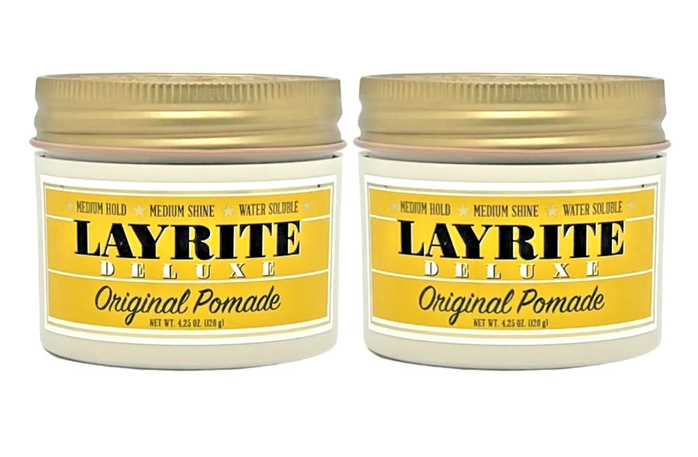 (2) Two Layrite Original Pomade 4.25 Oz