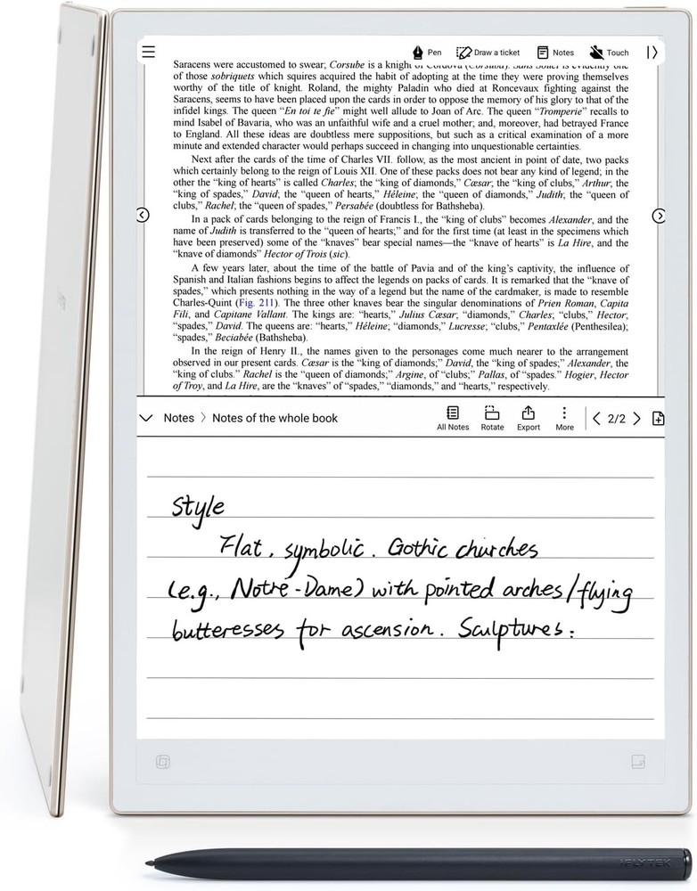 iFLYTEK AINOTE 2 E Ink Tablet 10.65" Writing Notebook AI Translation ChatGPT-5