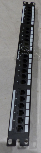 PANDUIT CABLEMATTERS 24 PORT PATCH PANEL DP5E