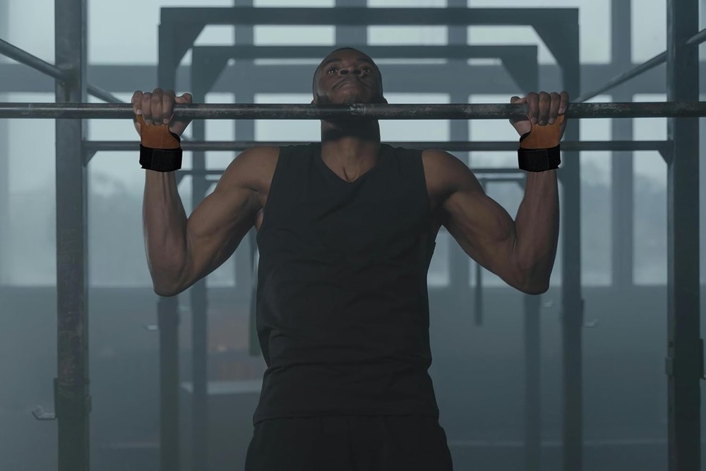 Double-Layer Leather Lifting Straps - Men & Women