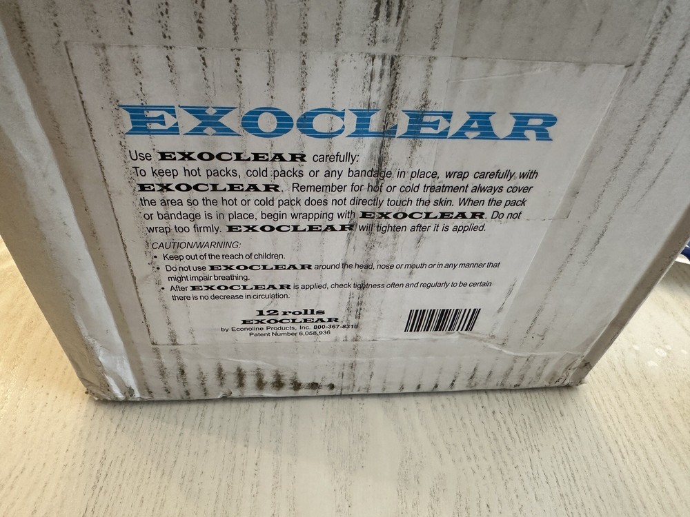 EXOCLEAR WRAP 12 Rolls