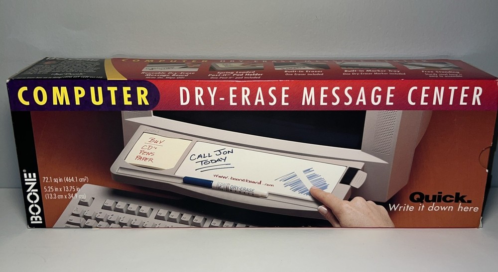 Boone Dry- Erase Desktop Computer Pads