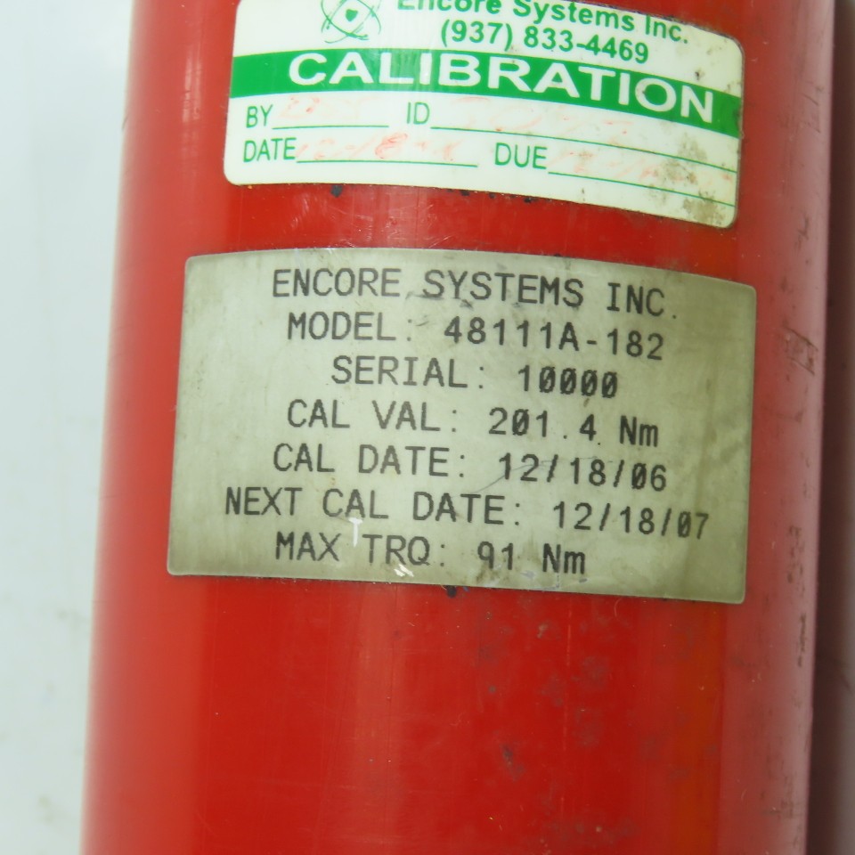 Encore Systems 48111A-182 Electric Nut Runner Impact 1/2" Drive