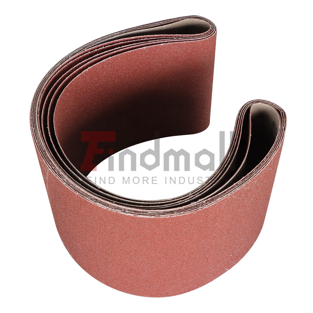 5PCS Sanding Belts 6x48 in 80 Grit Belt Sander Sandpaper aluminum oxide