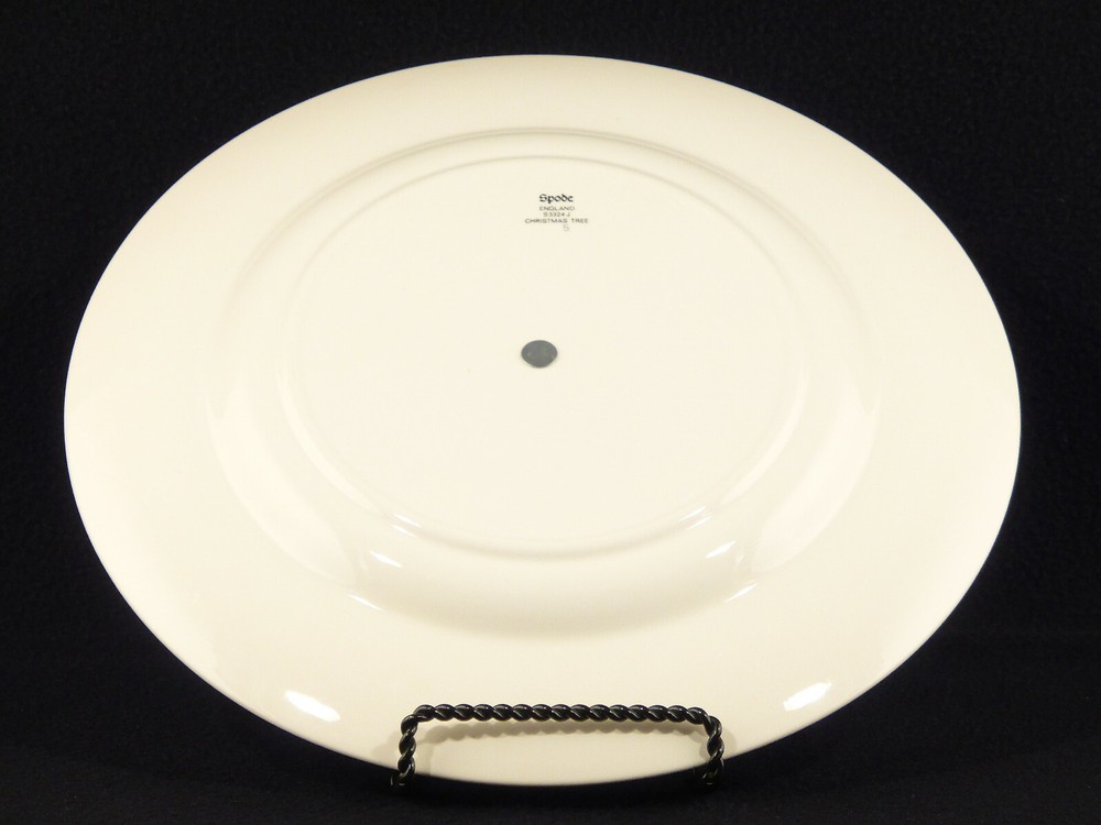 Spode England Christmas Tree TIDBIT TRAY - Box