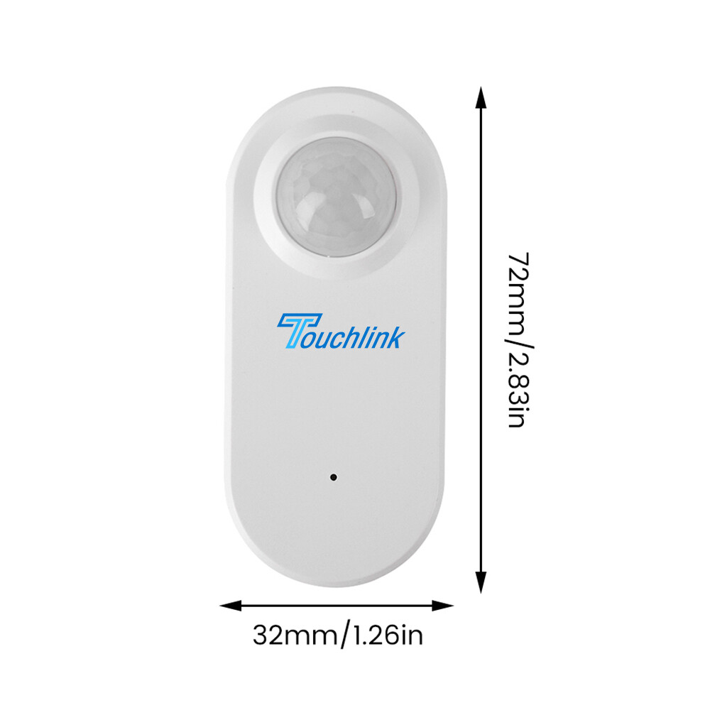 Touchlink Tuya Zigbee Smart PIR+ Light Sensor Human Motion Infrared Sensor