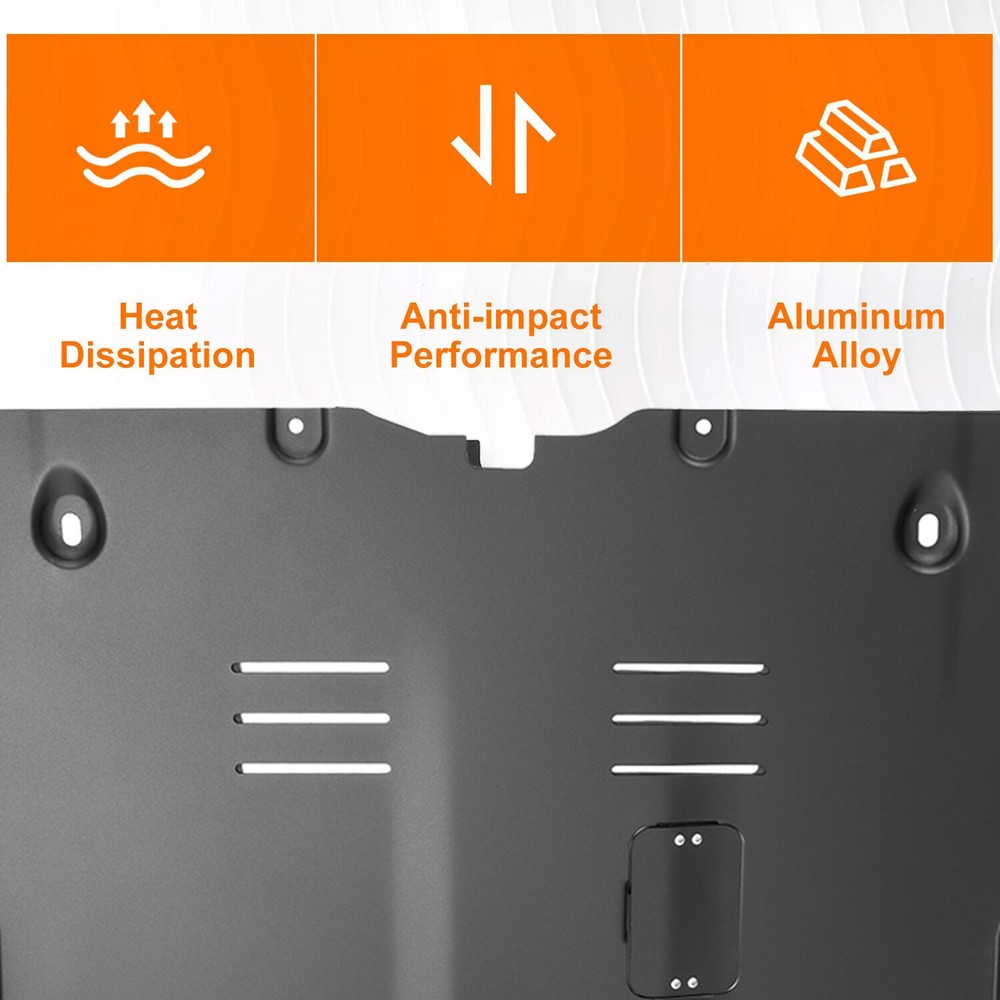 Front Skid Plate For 2017 2018-2024 Tesla Model 3 & Y Under Engine Guard Cover