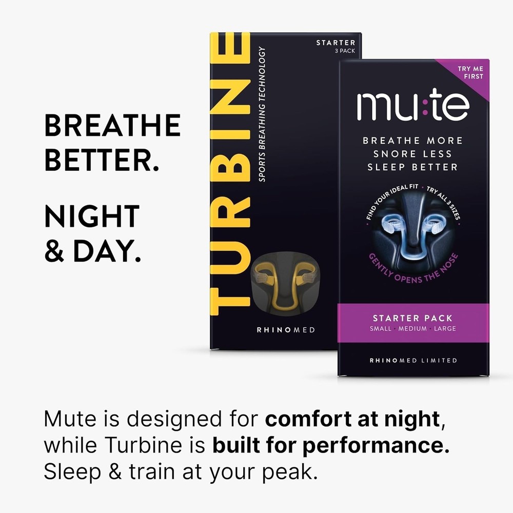 Mute Nasal Dilator 3pk SUS